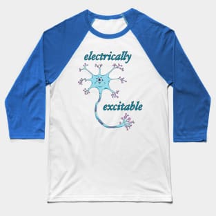 Electrically Excitable Baseball T-Shirt